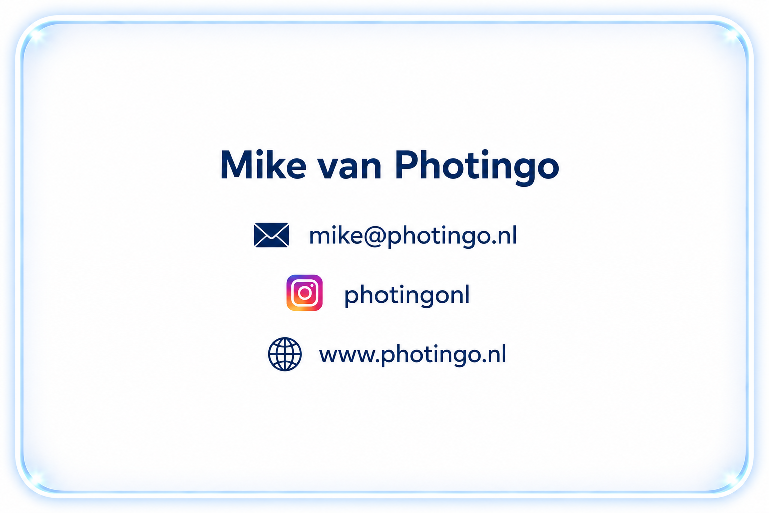 Visitekaartje